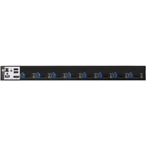 ATEN CS19208 KVM Switchbox - 8 Computer(s) - 1 Local User(s) - 4096 x 2160 - 12 x USB - 1 x HDMI - 9 x DisplayPort
