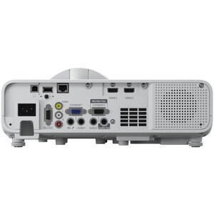 Epson EB-L200SX 3D 3LCD Projector - 4:3 - White - 1024 x 768 - Front, Ceiling - 20000 Hour Normal Mode - 30000 Hour Econom