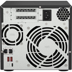 QNAP TS-473A-8G 4 x Total de compartimentos Sistema de armazenamento NAS - 5 GB Flash Memory Capacity Ryzen Quad-core (4 n