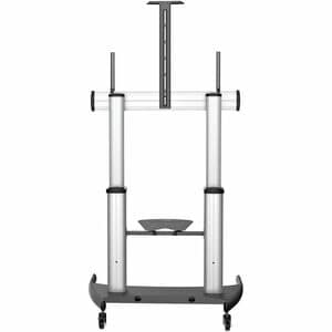 StarTech.com Mobile TV Stand, Heavy Duty Universal TV Cart for 60-100 inch Display (100kg/220lb), Height Adjustable Rollin