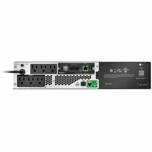 APC Smart-UPS, Line Interactive, 750VA, Lithium-ion, Rackmount 2U, 120V, 6x NEMA 5-15R outlets, SmartConnect Port+Network 