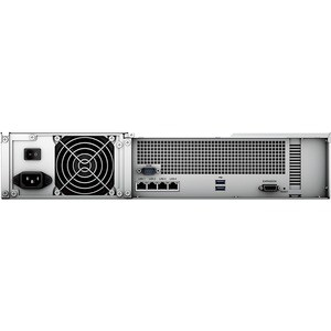 Synology RackStation RS2421RP+ 12 x Total Bays SAN/NAS Storage System - AMD Ryzen V1500B Quad-core (4 Core) 2.20 GHz - 4 G