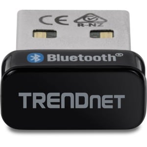 Trendnet TBW-110UB. Hostschnittstelle: USB Typ-A, Ausgangsschnittstelle: Bluetooth. Produktfarbe: Schwarz, Zweck: Laptop. 