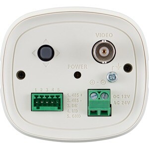 Wisenet SCB-6005 2 Megapixel Indoor/Outdoor Full HD Surveillance Camera - Color - Box - Black, Ivory - Color - 1920 x 1080