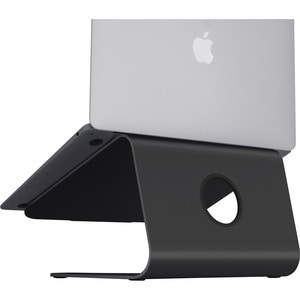 Rain Design mStand Laptop Stand - Black - mStand transforms your notebook into a stylish and stable workstation so you can