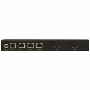 Eaton Tripp Lite Series 4-Port HDMI over Cat6 Splitter - 4K 60 Hz, HDR, 4:4:4, PoC, HDCP 2.2, 230 ft. (70.1 m), TAA - 3840