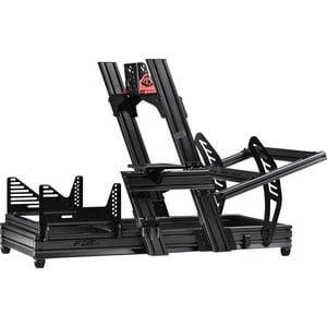 Next Level Racing F-GT Elite Formula & GT Aluminum Profile Simulator Cockpit - Front & Side Mount - For Gaming