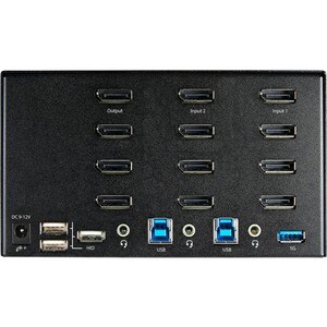 2 PT DP KVM SWITCH 4K 60HZ ULTRA HD