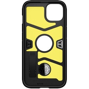 Spigen Tough Armor Case for Apple iPhone 13 mini Smartphone - Black - OEM - Impact Resistant, Shock Absorbing - Foam, Poly