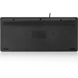 Adesso SlimTouch AKB-111UB Keyboard - Cable Connectivity - USB Interface - English (US) - Black - Membrane Keyswitch - Des