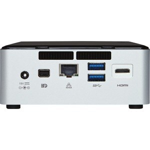 Intel NUC NUC5i3RYHS Computador secretária - Core i3 5ª geração i3-5005U 2 GHz - DDR3L SDRAM Maximum RAM Support - 2 Total