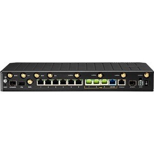 CradlePoint E3000-5GB Wi-Fi 6 IEEE 802.11ax 2 SIM Cellular Modem/Wireless Router - 5G - LTE Advanced Pro, UMTS, HSPA+ - Du