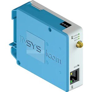 INSYS icom MIRO-L100, LTE-Mobilfunk-Router (internationale Frequenzen), VPN, 1x Ethernet 10/100BT 1xdig.ein 1xdig.aus
