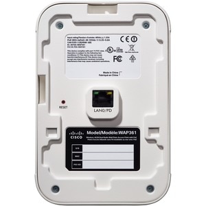 Cisco WAP361 Dual Band IEEE 802.11ac 1,20 Gbit/s Ponto de acesso sem fio - 5 GHz, 2,40 GHz - Tecnologia MIMO - 5 x Network