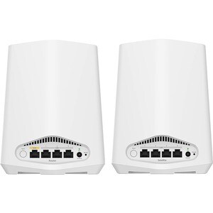 Netgear Orbi Pro Wi-Fi 6 IEEE 802.11ax Ethernet Wireless Router - 2.40 GHz ISM Band - 5 GHz UNII Band - 2 x Antenna(2 x In