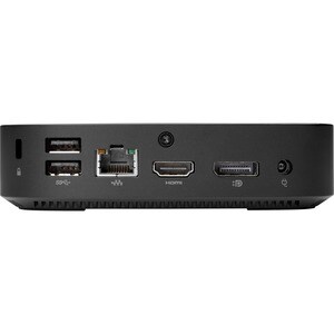 HP t430 Thin Client - 1 x Intel Celeron N4020 Dual-core (2 Core) 1.10 GHz - Intel ChipDDR4 SDRAM - Intel UHD Graphics 600 