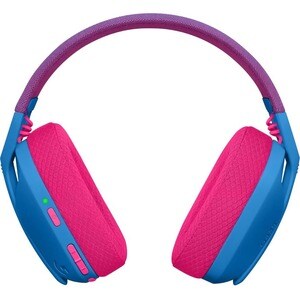 Cuffie da gaming Logitech G G435 Wireless Over-the-head Stereo - Blu, Lampone - Binaural - Circumaurale - 1000 cm - Blueto