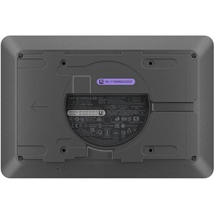Logitech Room Scheduling Touch Screen - Graphite - Glass
