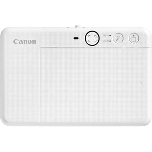 Canon Zoemini S2 8 Megapixel Compact Camera - Pearl White - CMOS Sensor