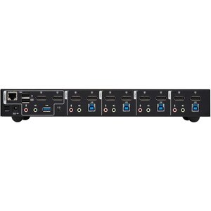 Tripp Lite by Eaton 4-Port DisplayPort Dual-Display KVM Switch - 4K 60 Hz USB 3.2 Gen 1 HDCP 2.2 USB Sharing - 4 Computer(