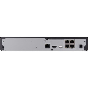 Wisenet 4 Channel NVR - 6 TB HDD - Network Video Recorder - HDMI