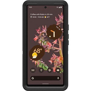 OtterBox Defender Rugged Carrying Case (Holster) Google Pixel 6 Smartphone - Black - Dirt Resistant, Dirt Resistant Port, 