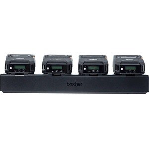 Brother Docking Cradle for Mobile Printer - 4 Slot - Charging Capability - Synchronizing Capability