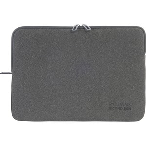 Tucano Mélange Carrying Case (Sleeve) for 39.6 cm (15.6") Notebook - Black, Grey - Bump Resistant Interior, Scratch Resist