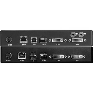 Black Box Emerald KVM Extender - 2 Computer(s) - 2 Local User(s) - 328 ft Range - Full HD - 1920 x 1080 Maximum Video Reso