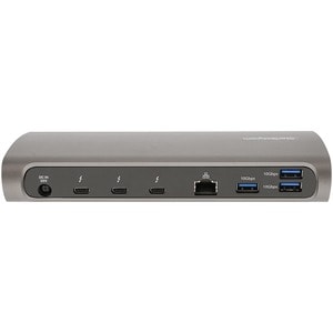 StarTech.com Thunderbolt 4 Dock, 96W Power Delivery, Single 8K / Dual Monitor 4K 60Hz, 3x TB4/USB4 ports, 4x USB-A, SD, Gb