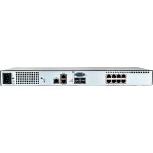 Vertiv Avocent AV3000 KVM Over IP Switch | 8 port KVM switches - 8 port AutoView KVM with 1 local and 1 remote users, VM a