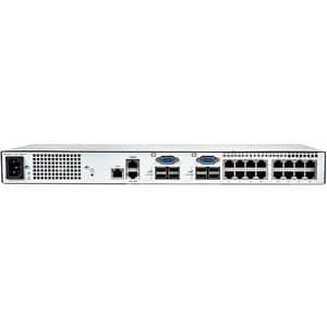 Switch KVM over IP Vertiv Avocent con montaggio a rack da 16 porte con CAC e accesso locale o remoto | KVM a visualizzazio