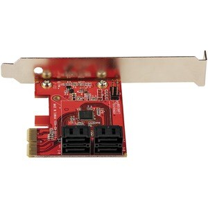 StarTech.com SATA Controller - Serial ATA/600 - PCI Express 3.0 x4 - Plug-in Card - 4 Total SATA Port(s) - 4 SATA Port(s) 
