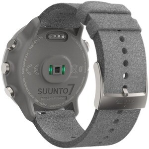 Suunto 7 Smart Watch - 50 mm Case Height - 50 mm Case Width - Stone Gray Titanium Body Color - Titanium Body Material - Gl