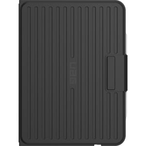 Urban Armor Gear Rugged Keyboard/Cover Case (Folio) for 10.2" Apple iPad (9th Generation) Tablet - Ash, Black - Spill Resi