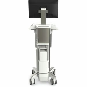 Ergotron CareFit Medical Trolley - TAA Compliant - 5 Drawer - 17.01 kg Capacity - 4 Casters - 127 mm Caster Size - White, 