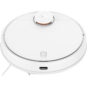 MI Vacuum-Mop 2S Bagless Robot Vacuum/Mop - White - 300 mL Dust Capacity - 200 mL Water Tank Capacity - Brush - Hard Floor