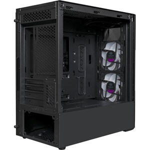 Cooler Master MasterBox TD300 Mesh Computer Case - Mini-tower - Black - Steel, Mesh, Plastic, Tempered Glass - 4 x Bay - 2