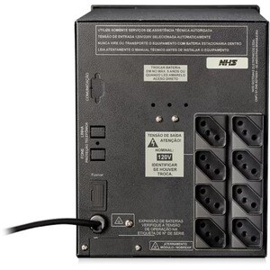 NOBREAK NHS PREMIUM PDV (GII 1200VA E/B.45AH/PRETO)
