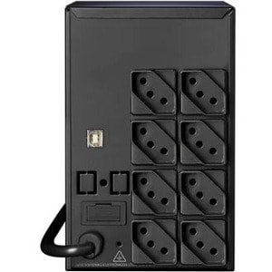 NOBREAK NHS COMPACT SENOIDAL (1000VA/B.7AH/PRETO/USB)