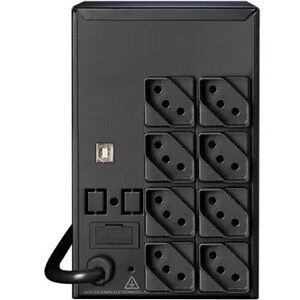 NOBREAK NHS COMPACT SENOIDAL (1000VA/B.9AH/PRETO/USB/S.220V)