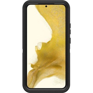OtterBox Defender Robust Tasche (Halfter) Samsung Galaxy S22+ Smartphone - Schwarz - Synthetischer Gummi, Polycarbonat Bod