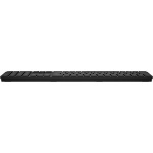HP 455 Programmable Wireless Keyboard - Wireless Connectivity - RF - 2.40 MHz - English (US) - Notebook - PC - AA Battery 