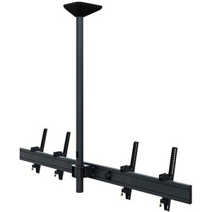 HAGOR comPROnents Deckenhalterung für Menüboard, Display - Schwarz - 2 Unterstützte(r) Display(s)Bildschirmgröße: 116,8 cm