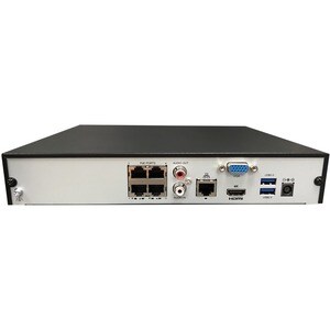Gyration 4-Channel Network Video Recorder With PoE, TAA-Compliant - 2 TB HDD - Network Video Recorder - HDMI - 4K Recordin