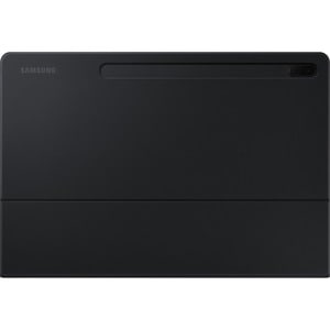 Samsung Book Cover Keyboard/Cover Case (Book Fold) for 31.5 cm (12.4") Samsung Galaxy Tab S7+ Tablet - Black - Bacterial R