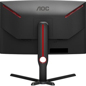 AOC CQ27G3S 27" (685.80 mm) Class WQHD Curved Screen Gaming LCD Monitor - 16:9 - Black, Red - 27" (685.80 mm) Viewable - V