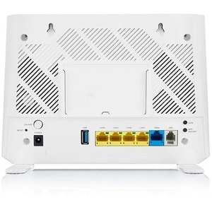 ZYXEL DX3301-T0 Wi-Fi 6 IEEE 802.11ax Ethernet, VDSL2, DSL, ADSL, ADSL2, ADSL2+, VDSL Modem/Wireless Router - Dual Band - 