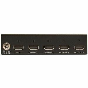 Tripp Lite by Eaton B118-004-HDR Signalverteiler - Metall - TAA-konform - 4096 x 2160 - 4,57 m Maximale Betriebsreichweite