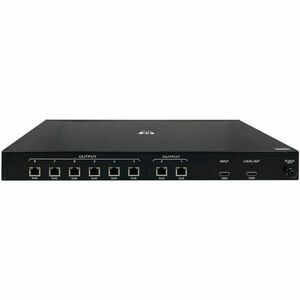 Tripp Lite series B127A-008-BH 8-Port HDMI over Cat6 Splitter - 3840 × 2160 - 460 ft (140208 mm) Maximum Operating Distanc